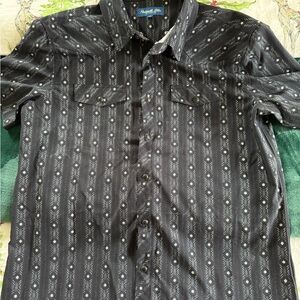Men's Western Geometric Shirt